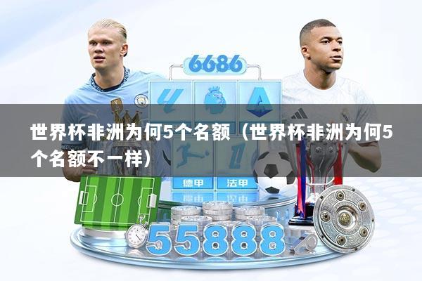 世界杯非洲为何5个名额（世界杯非洲为何5个名额不一样）